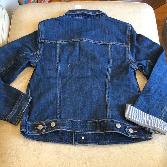 Talbots NWT blue denim jean jacket - Picture 7 of 8